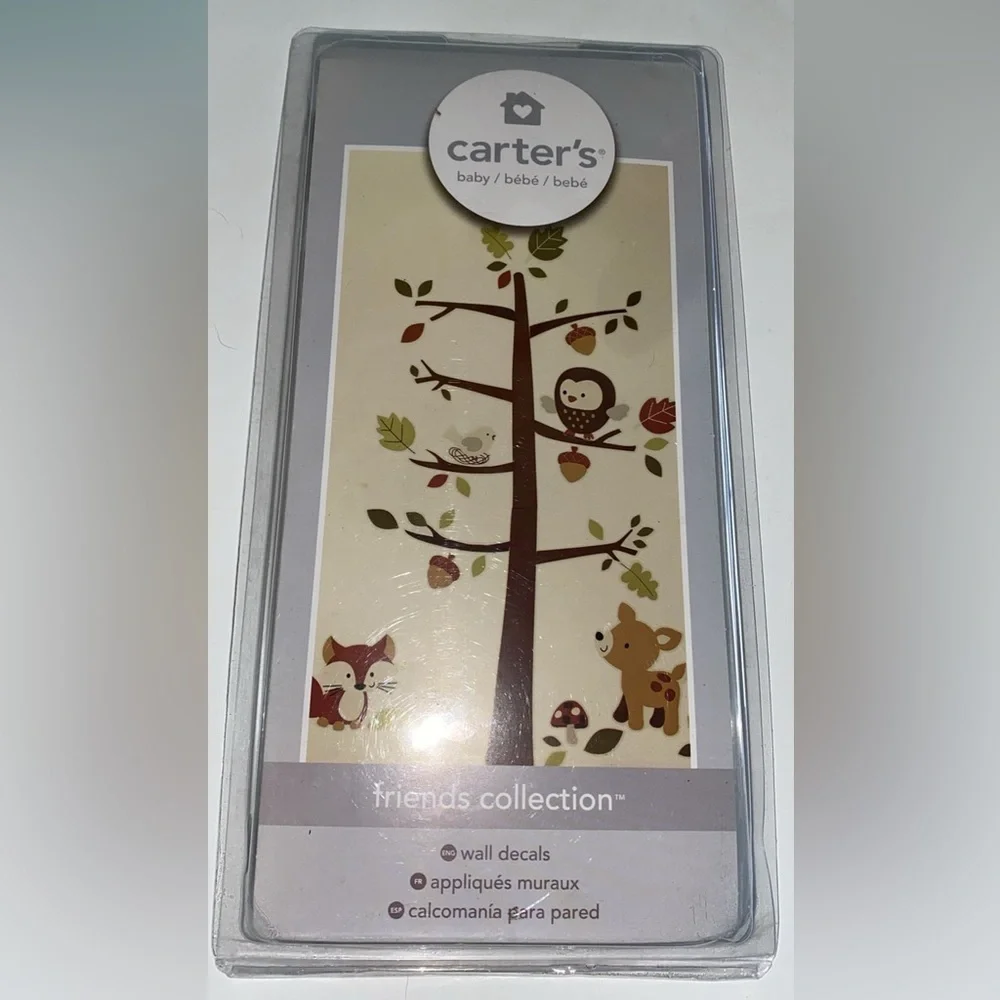 New Carter’s “friends collection” wall decals🦊